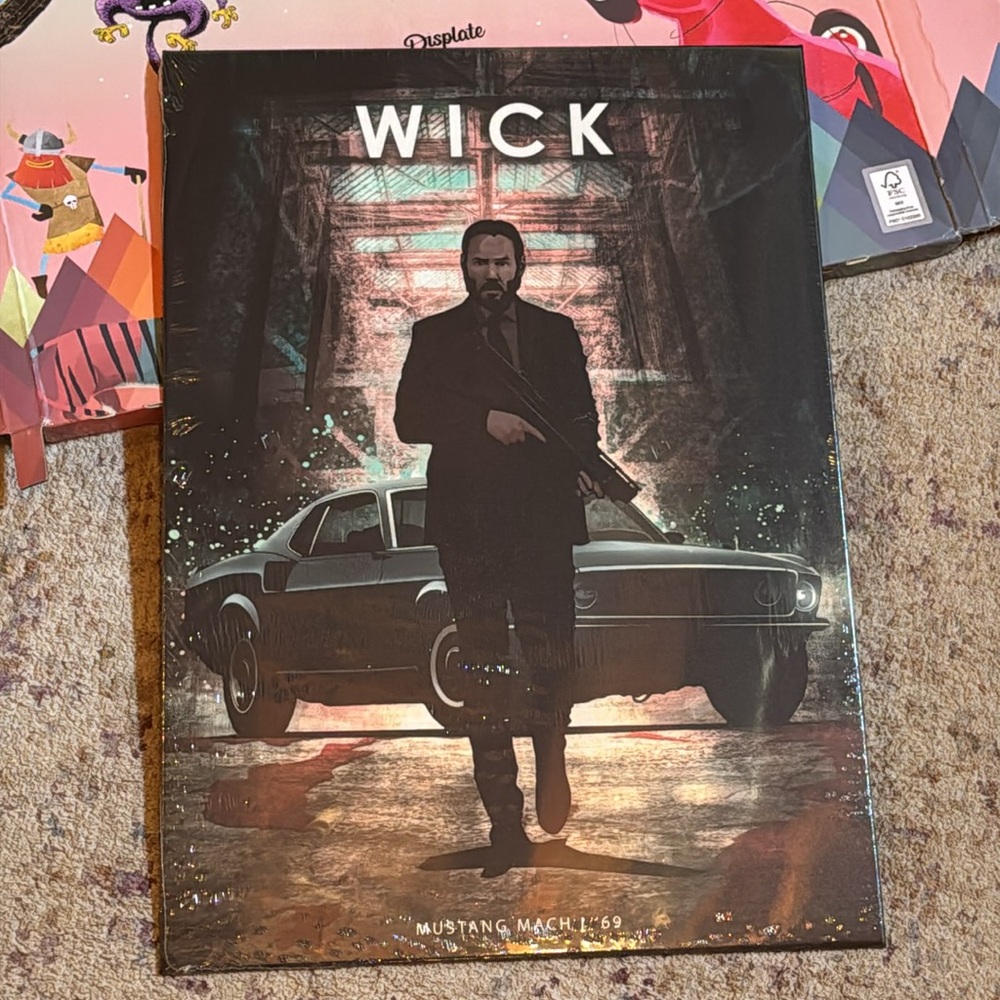 John Wick Displate Metal Poster